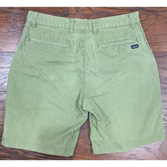 Patagonia Organic Cotton Green Stand Up Shorts Men’s 30, Inseam 7.5” - Picture 6 of 11